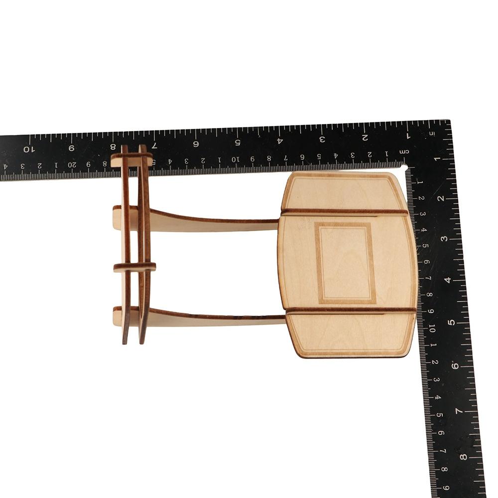 Household Mesh Pen Holder Wooden Frame Cosmetic Brushes Shelf  Table Storage Supplies