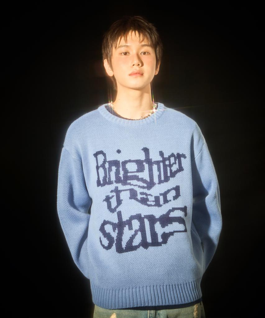 VIDEO JOCKEY Our Knit Sweater Shining Brighter Than The Stars [Blue]