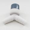 DN40 Three-Way Dishwasher Connector with Gasket for Washing Machine & Sink Overflow Pipe