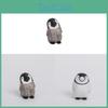 Handmade Wooden Penguin Figurine Office Desk Decor Modern Style For Birthday Gift