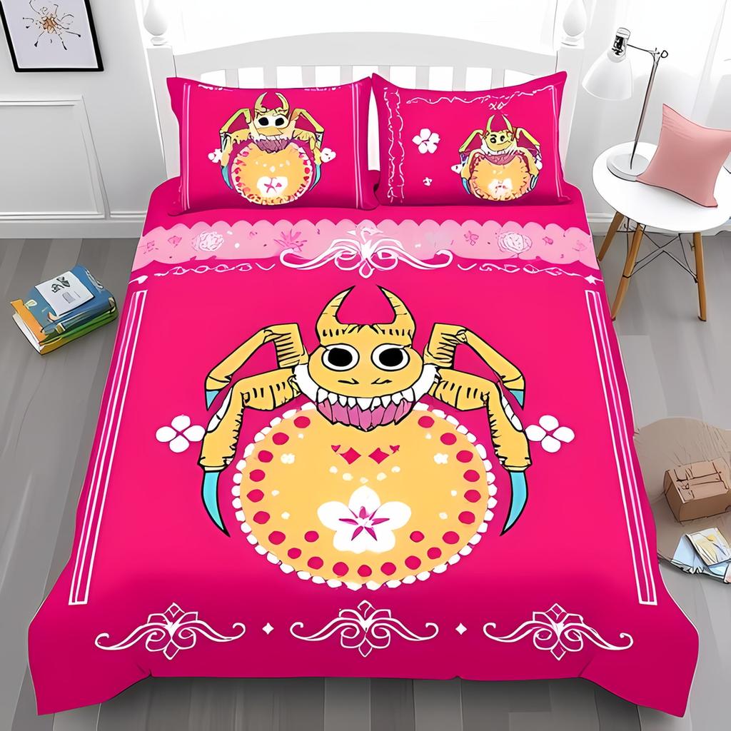 Comforter Spider Bedding Set For Children Kids And Adult Home Decor Queen Size Warm Soft Breathable And Comfortable