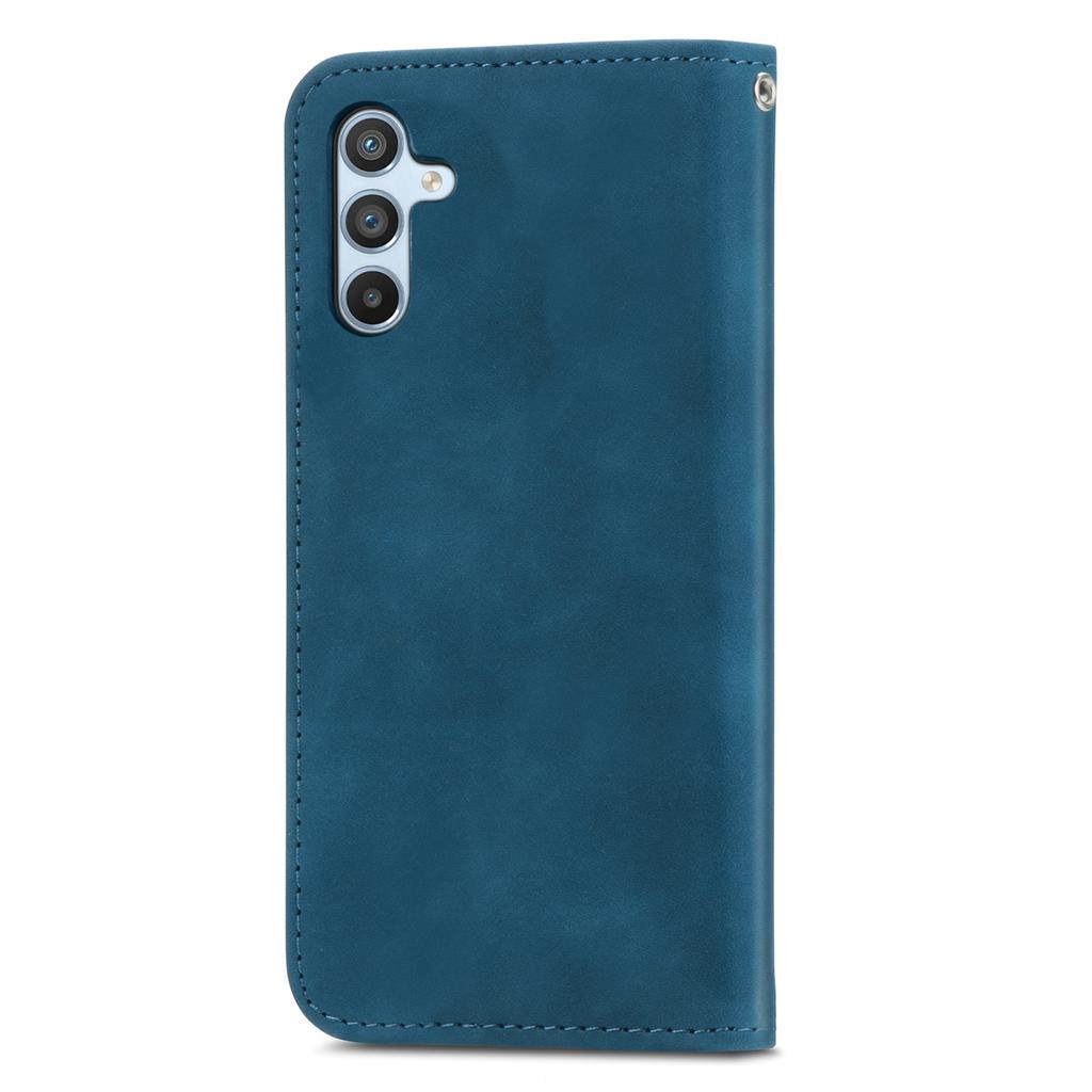 For Samsung Galaxy A36 5G Case Skin Touch Feeling Leather Card Holder Phone Cover Magnetic Absorption