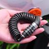 Portable Small Bicycle Lock Heavy Duty Anti Theft Cable Locks for Trolleys Shops Glass Doors