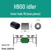 Double Row Nylon Support Wheel for Conveyor Systems