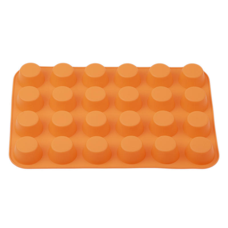 24 Holes Mini Muffin Cake Mold Silicone Non Stick Cupcake Pancake DIY Mini Chiffon Chocolate Tray Mold