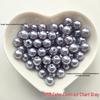 DIY Handmade Materials: 4-20mm Colored Round Loose Beads, ABS Imitation Pearls for Beading and Accessories