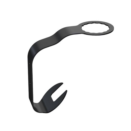 Motorcycle Helmet Hook Rack Cycling Equipment Rack Stable Load-bearing Wall Mount Hanger for Helmets Hats Bags Keys