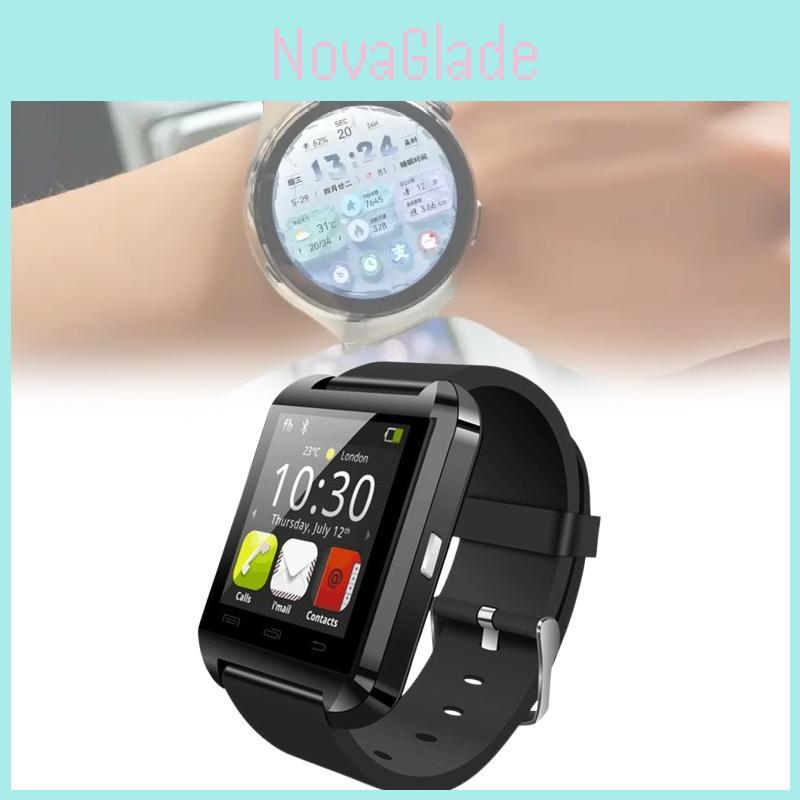 U8 Smartwatch Bluetooth Fitness Tracker With Touch And Button Control For Adults