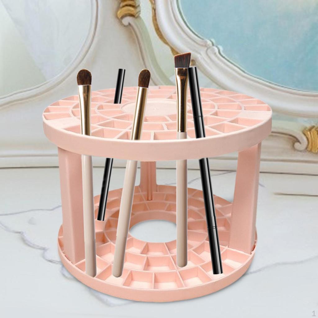Makeup Brush Holder Display Large Capacity Removable Pen Pencil Cosmetic Storage