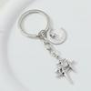 Keychain Stars Moon Metal Keyring Male and Female Friendship Birthday Gift Decoration Handmade Jewelry Pendant