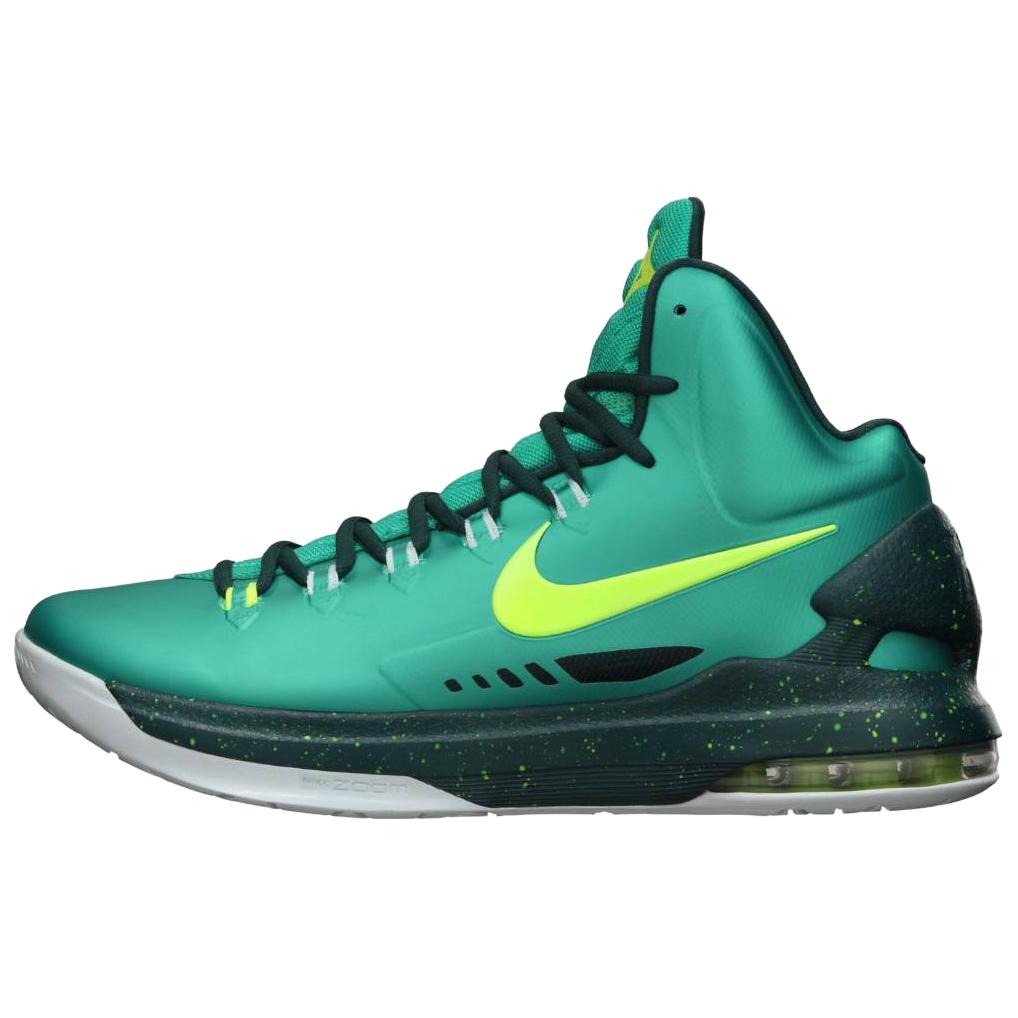 

Nike KD 5 Hulk Cushioning Slip Resistant High top Basketball Shoes Men s Cyan 554988-300 40.5