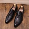 Men's Fashion Tassel Soft Moccasins Mens Genuine Leather Casual Loafers Outdoor Driving Flats Shoes