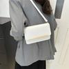 Trendy Medium-sized Square Bag With Stitching Details For Daily Outfits
