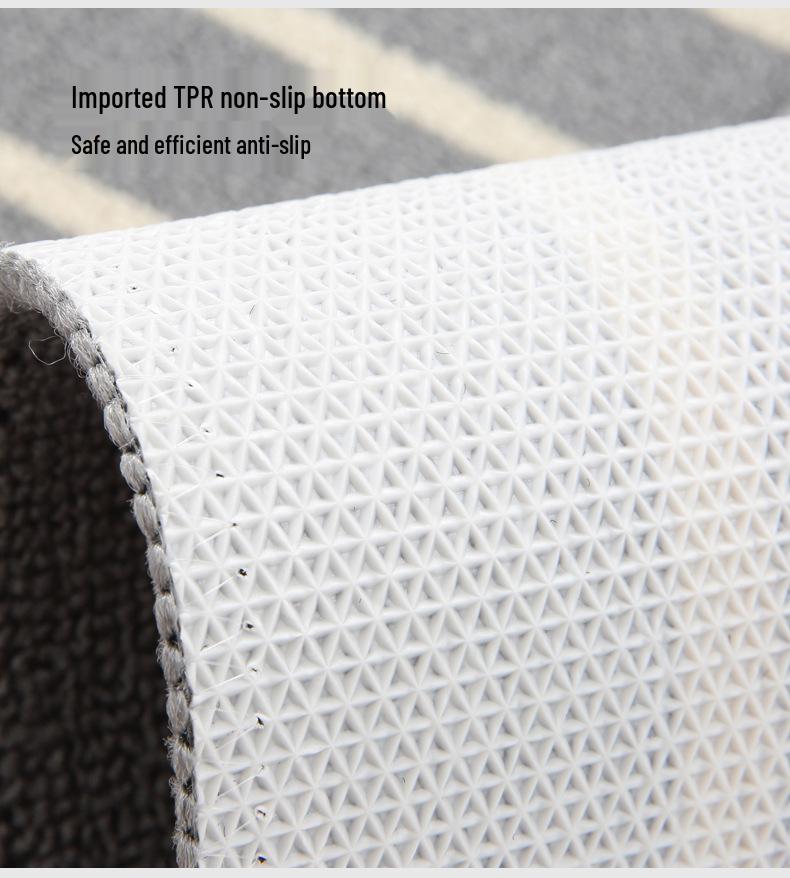 High-End Non-Slip Kitchen Floor Mat: Absorbent, Oil-Resistant, Wear-Resistant, Machine Washable Rug for Entrance.