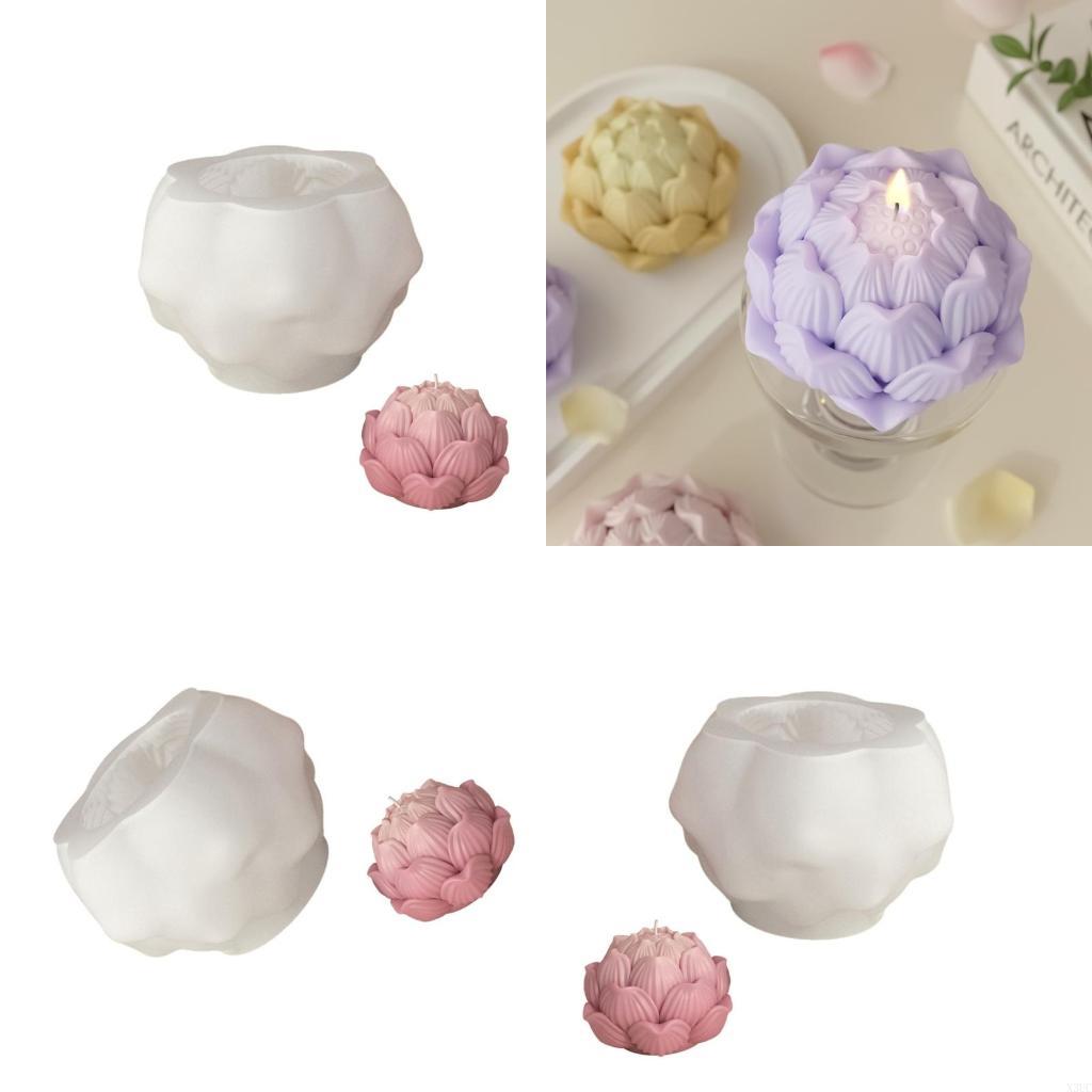

Flower Shaped Molds for Candle Soap, Plaster Decoration, Fondant Molds X3UC CN