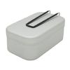 Camping Bento Box Tin Aluminum Alloy Camping Lunch Box Container with Foldable Handle for Outdoor Camping Hiking Backpacking Traveling