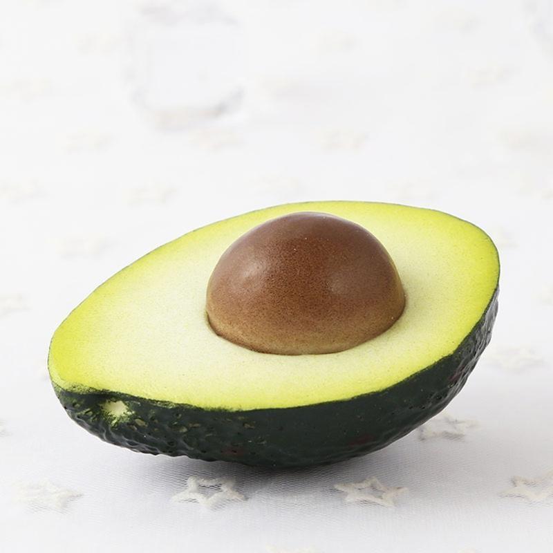 Simulation Avocado Fake Avocado Fruit Model Fruit Shop Cabinet Decoration Props Kitchen Accessories Home Wedding Kitchen