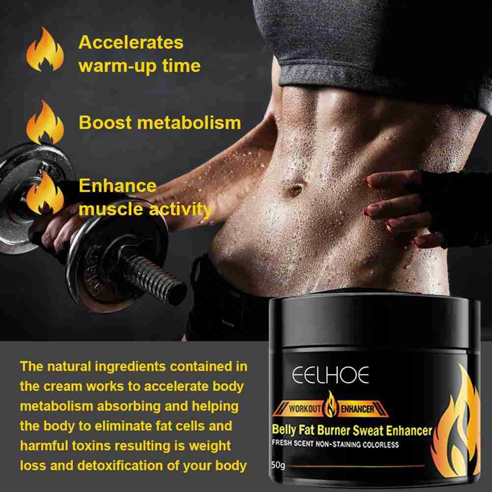 Buy 50g Fat Burner Cream For Men Abdominal Muscle Belly Cream Slimming