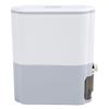 Rice Dispenser with Lid PP 11kg High Temperature Resistance Press Type Sealed Rice Storage Container for Grains Beans