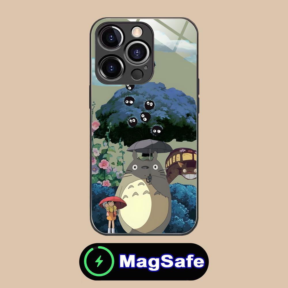

Anime Cute S-Totoros Phone Case for iPhone 16 15 14 13 12 11 Pro Max Plus Mini MagSafe Glass Colour Printing Pretty Smartphone iPhone 15 Pro Max