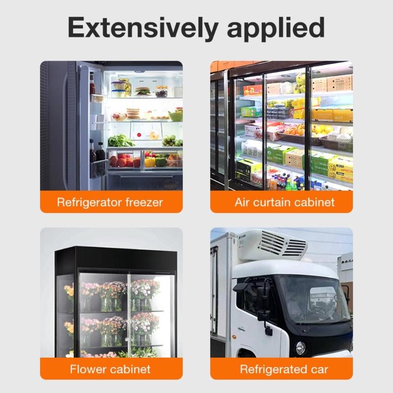 Digital Screen Touch Thermostat With Precisions Temperature Control For Refrigeration Freezers And Cold Storage Units