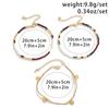 3pcs Set Bohemia Small Sequined Tassels Imitation Pearl Rice Bead Beaded Waist Chain for Women Sexy Bikini Body Chain Jewelry