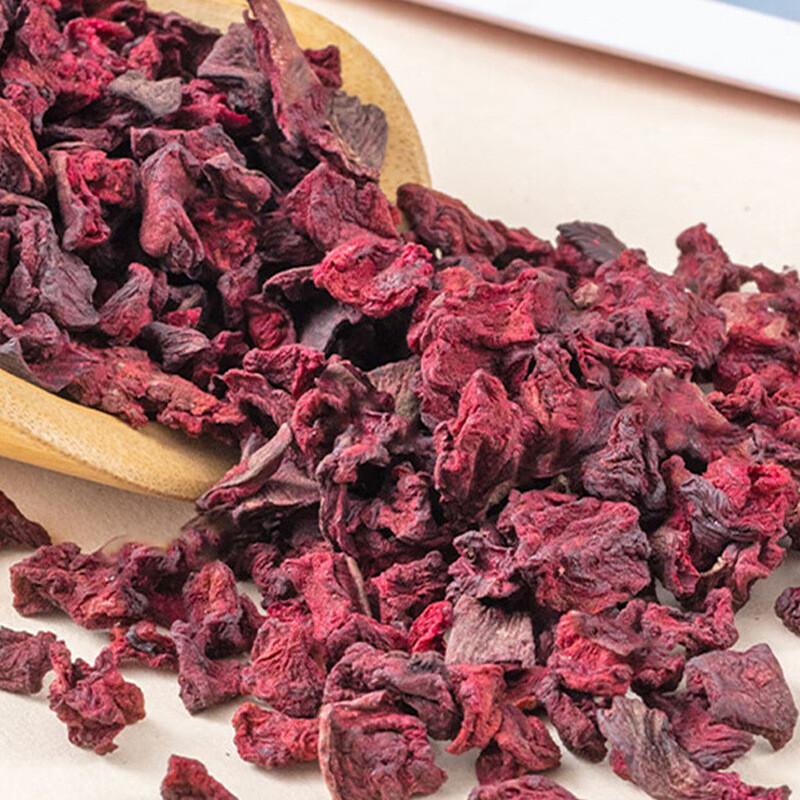 Tisana ai Frutti di Sangue di Drago Bevanda Erboristica Fette Essiccate Naturale Salutare Lenitiva