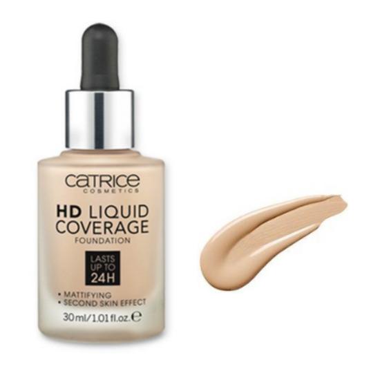 A0607 Catrice HD Liquid Coverage Foundation  30ml