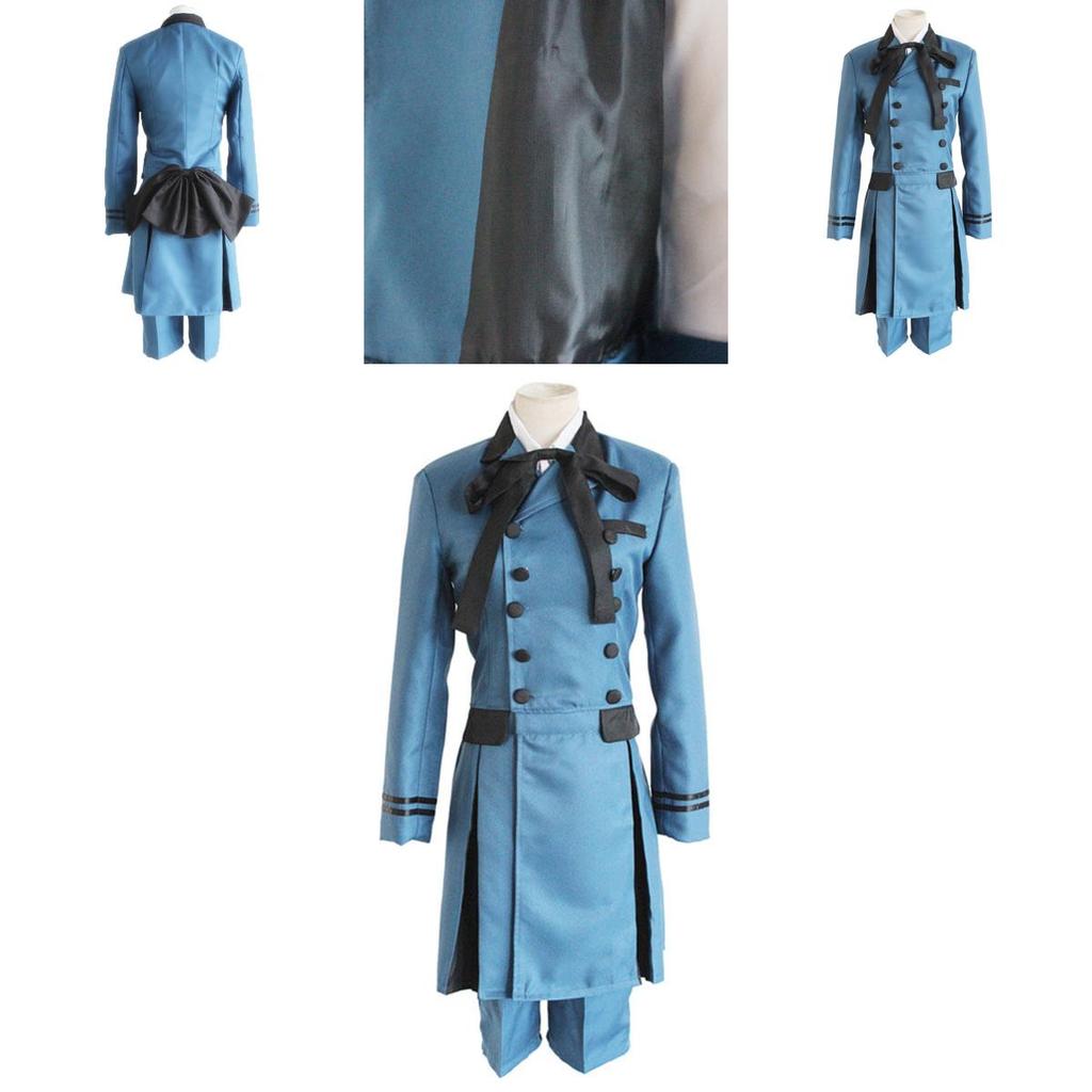 Stunning Black Butler Ciel Phantomhive Cosplay Costume Set With Exquisite Workmanship For Theme Parties