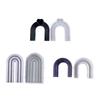 Arch Shaped Silicone Molds Home Decor Epoxy Resin Molds Table Ornament Mould Candle Plaster Making Tool Easy To Clean