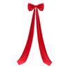 Christmas Bow Large Multiple Colors Velvet Style Christmas Tree Ornament Festive Holiday Home Decor Gift Christmas Accessory