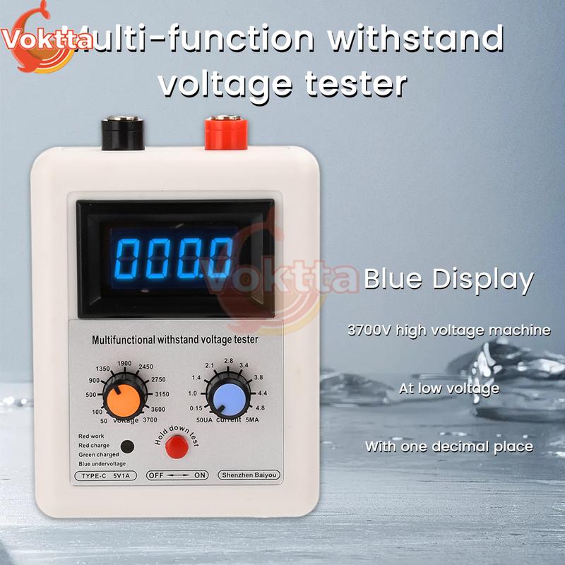 0V-3800V IGBT Voltage Transistor Tester Diode MOS Triode MOV Voltage Meter Test LED Volt Capability Transistor Withstand Testers
