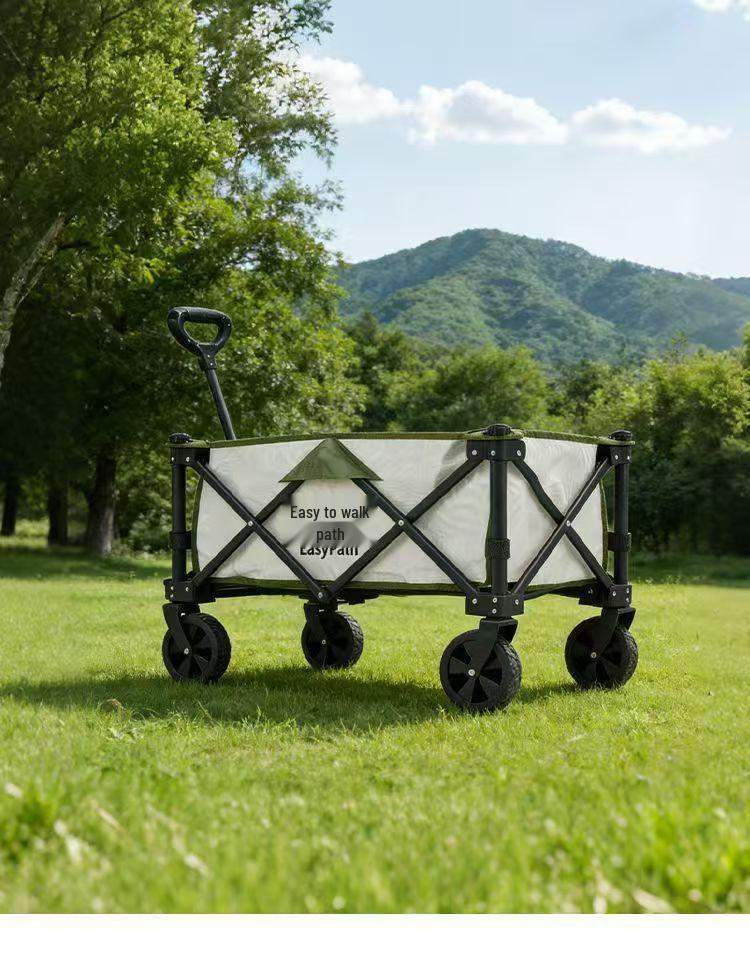 Portable Foldable Handcart for Outdoor Camping & Travel