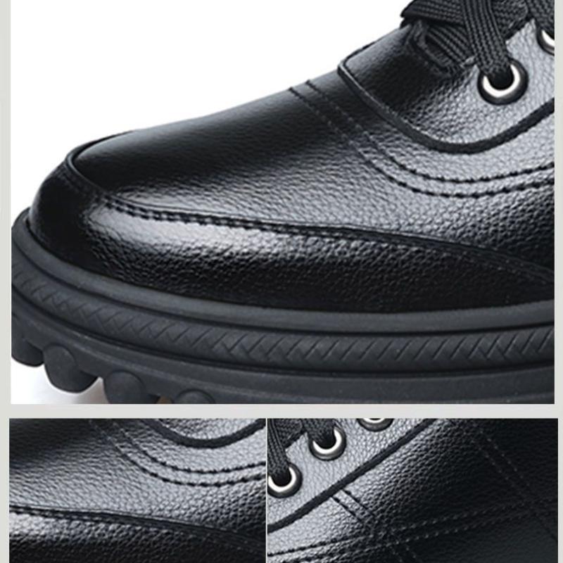 2025 Zimní Polstrované Zesílené Pánské Bavlněné Boty Sto Ležérní Sněhule Pánské Kožené Boty Venkovní Pánské Boty Pánské Boty