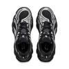 Li Ning Hei Star L2K Cushioning Abrasion Resistant Breathable Low Top Casual Shoes Women's Black Silver AGLW078-3