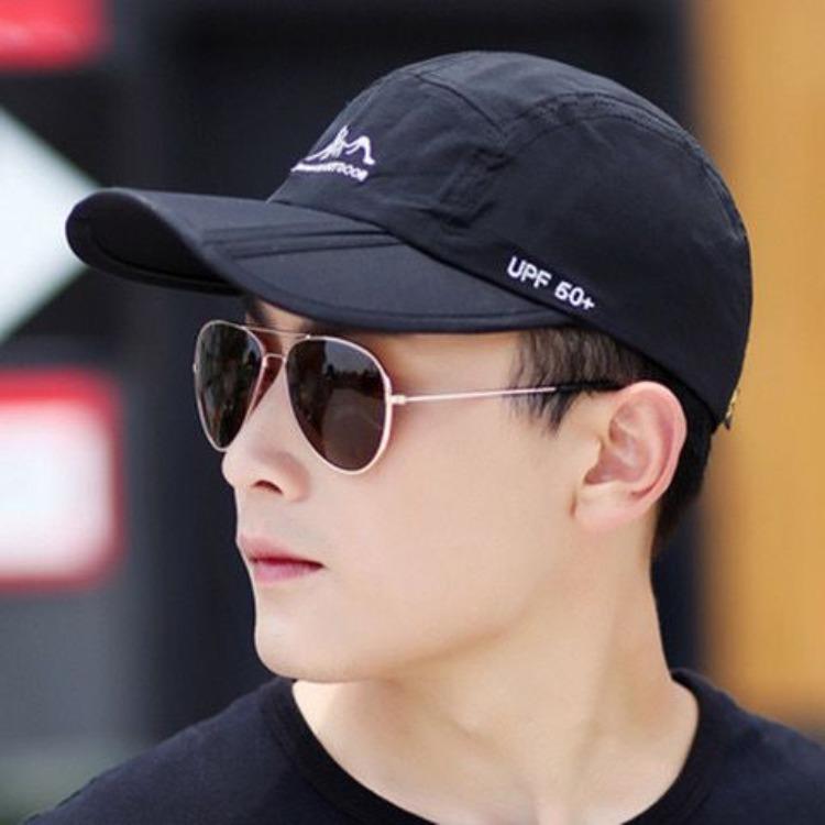 Hat Men's Summer Long Brimmed Duck Tongue Hat Outdoor Sunscreen Hat Sunscreen Baseball Hat Women's Hat