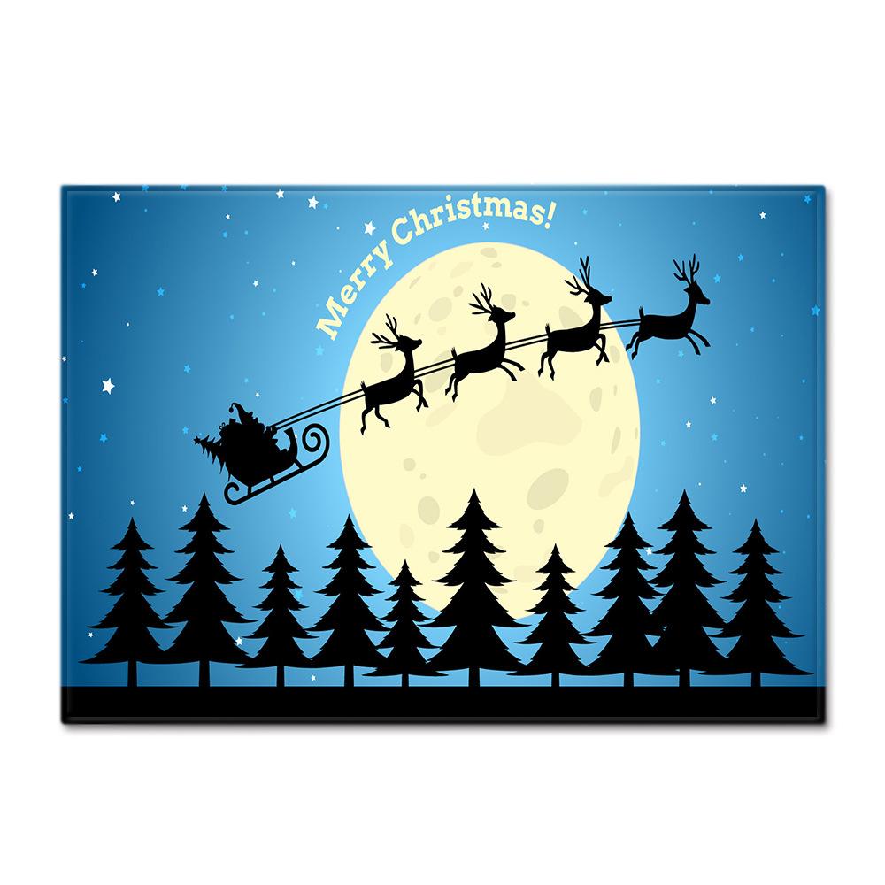 Christmas Living Room Floor Mat Bedroom Dining Room Carpet Carpet Doormat