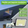312LED Solar Motion Sensor Lights with 3 Mode, Outdoor Wall Lights for Yard, Garage, Patio Solar Light Outdoor, Solar Wall Light