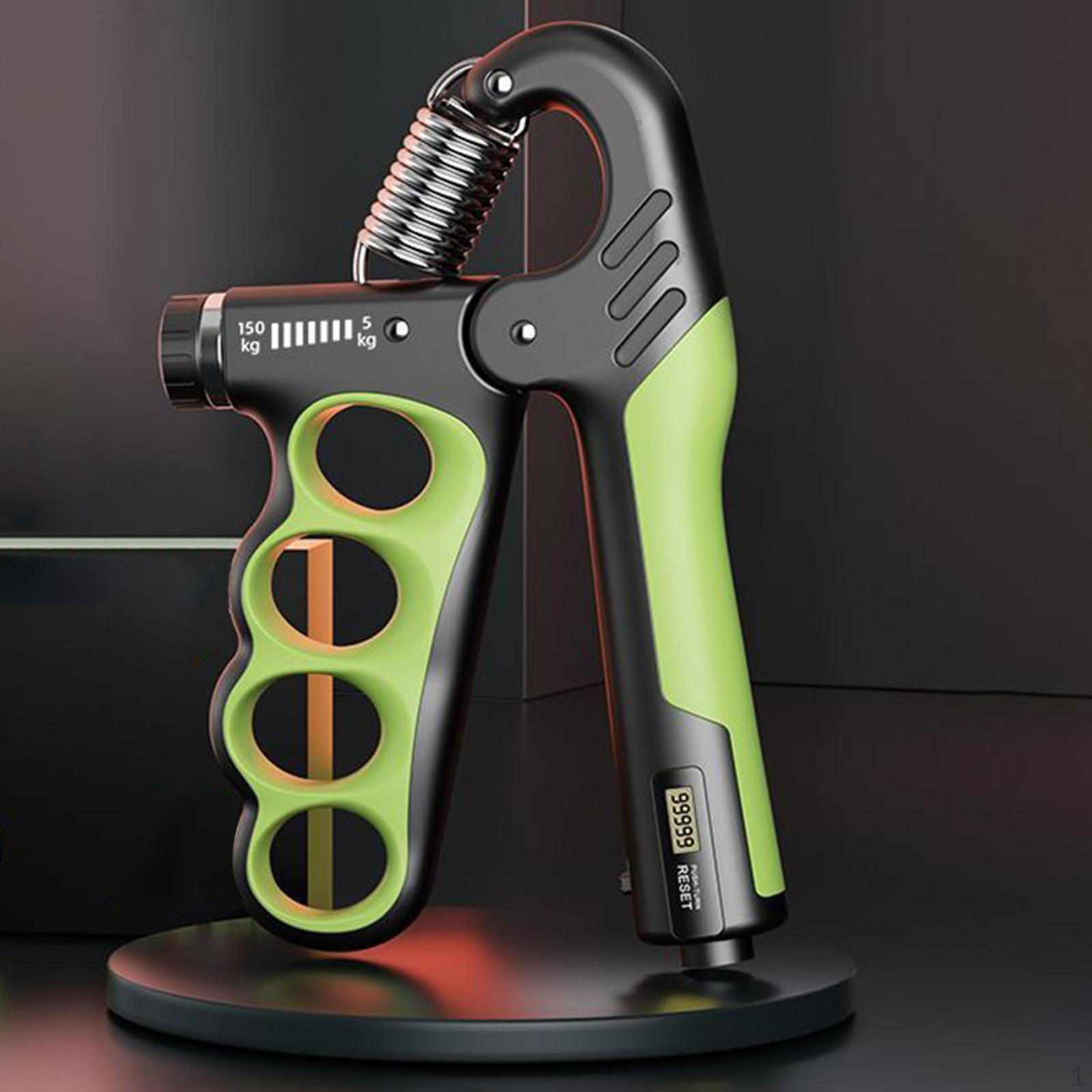 

Тренажер для укрепления хвата кисти с регулируемым сопротивлением 5-150 кг. Эргономичный портативный тренажер для предплечий.