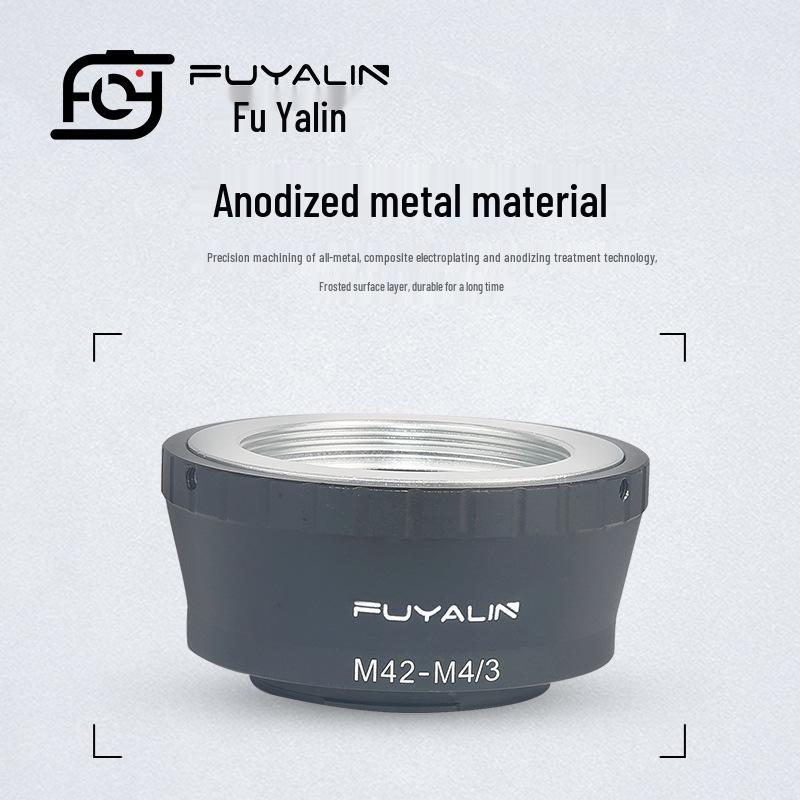M42 naar M4/3 Adapterring voor Oost-Duitse Carl Zeiss, Russische en andere M42-lenzen voor M4/3 spiegelloze camera's