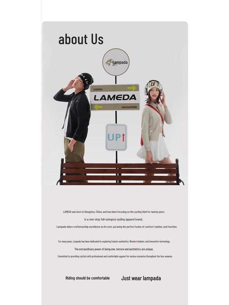Lampada Fleece Cycling Jersey for Men & Women - Autumn/Winter Warm, Long Sleeve, Printed Bicycle Top