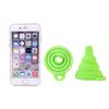 Kitchen Funnel Foldable Silicone Collapsible Funnels for Filling Water Bottle Liquid Transfer Food Grade Kitchen Accessories
