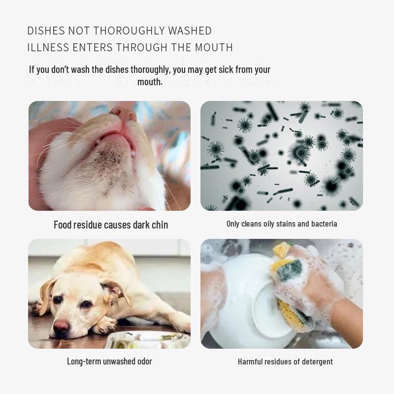 North American Cranberry Antibacterial Pet Dishwashing Mousse - Contact-Free, Long-Lasting Bubbles