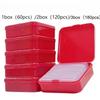 60Pcs/set Reusable No Trace Square Adhesive Tape Transparent Removable Wall Mount Double Sided Sticker for Home Office Decor