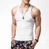 Men's Slim Fit Modal Elastic Sports Vest - Solid Color, Summer Bodybuilding Undershirt