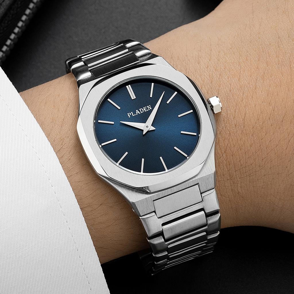 New Watch Classic Business Ultra-thin Simple High Quality Stainless Steel Quartz Men's Watch