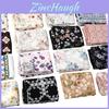 Bali Sheer Print Square Scarf With Strong Adhesive Wrap For All Seasons Fashion Accessory