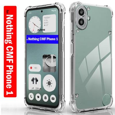 Coque de protection antichoc en silicone souple TPU pour téléphone 1 de For Nothing CMF Phone 1 Nothing Phone 2A