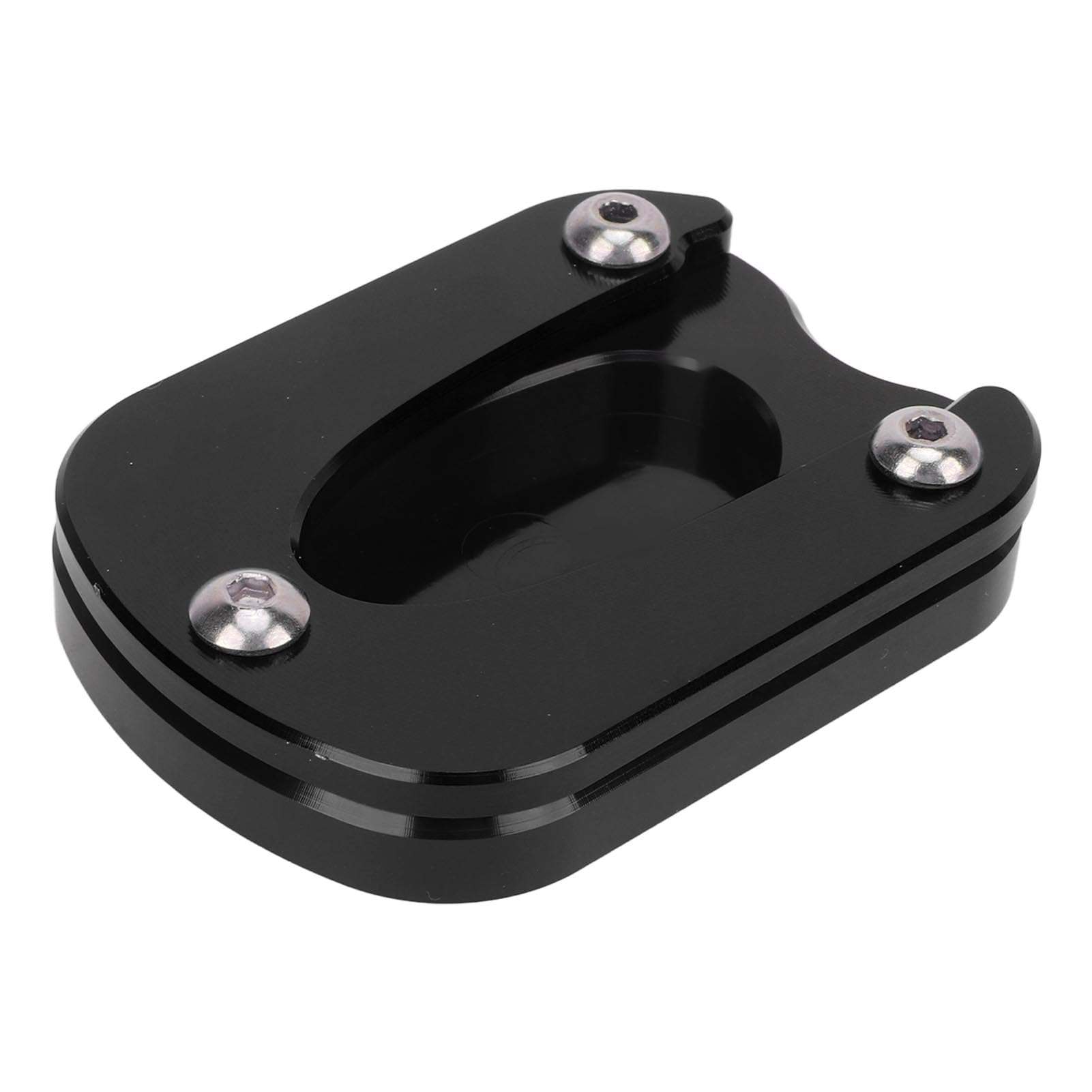 

Motorcycle Kickstand Pad Aluminum Alloy Side Stand Footrest Replacement for