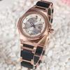 Casio BABY-G Thin and Simple Octagonal Design Black Gold Strap Shockproof 100 Meters Waterproof Quartz Movement Japanese and MSG-S500CG-1APR-person
